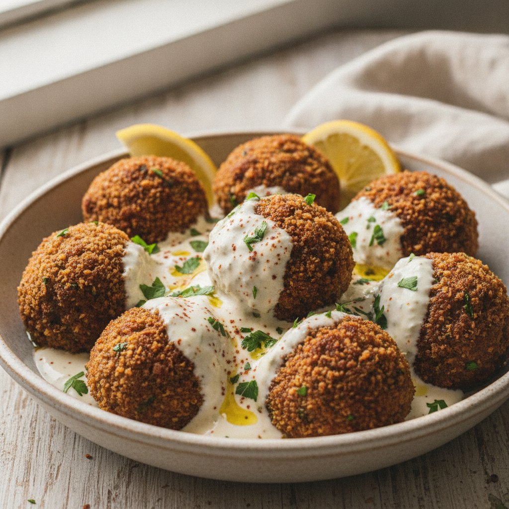 Crispy Fried Ground Meat Balls (Keto)