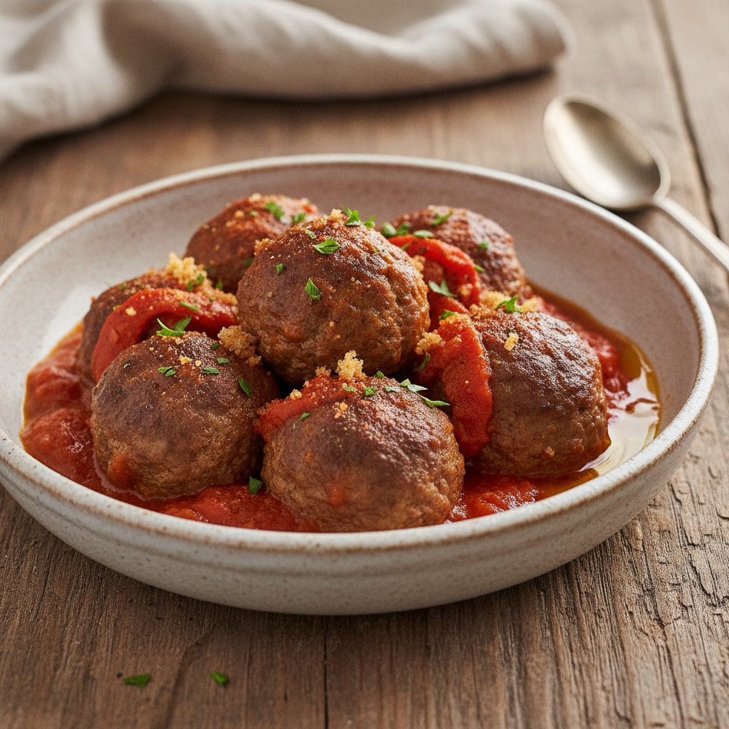 Meatballs in Tomato Sauce (Low-Calorie)