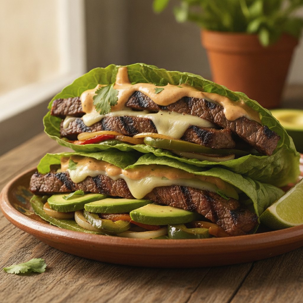 Grilled Steak Sandwich (Keto)