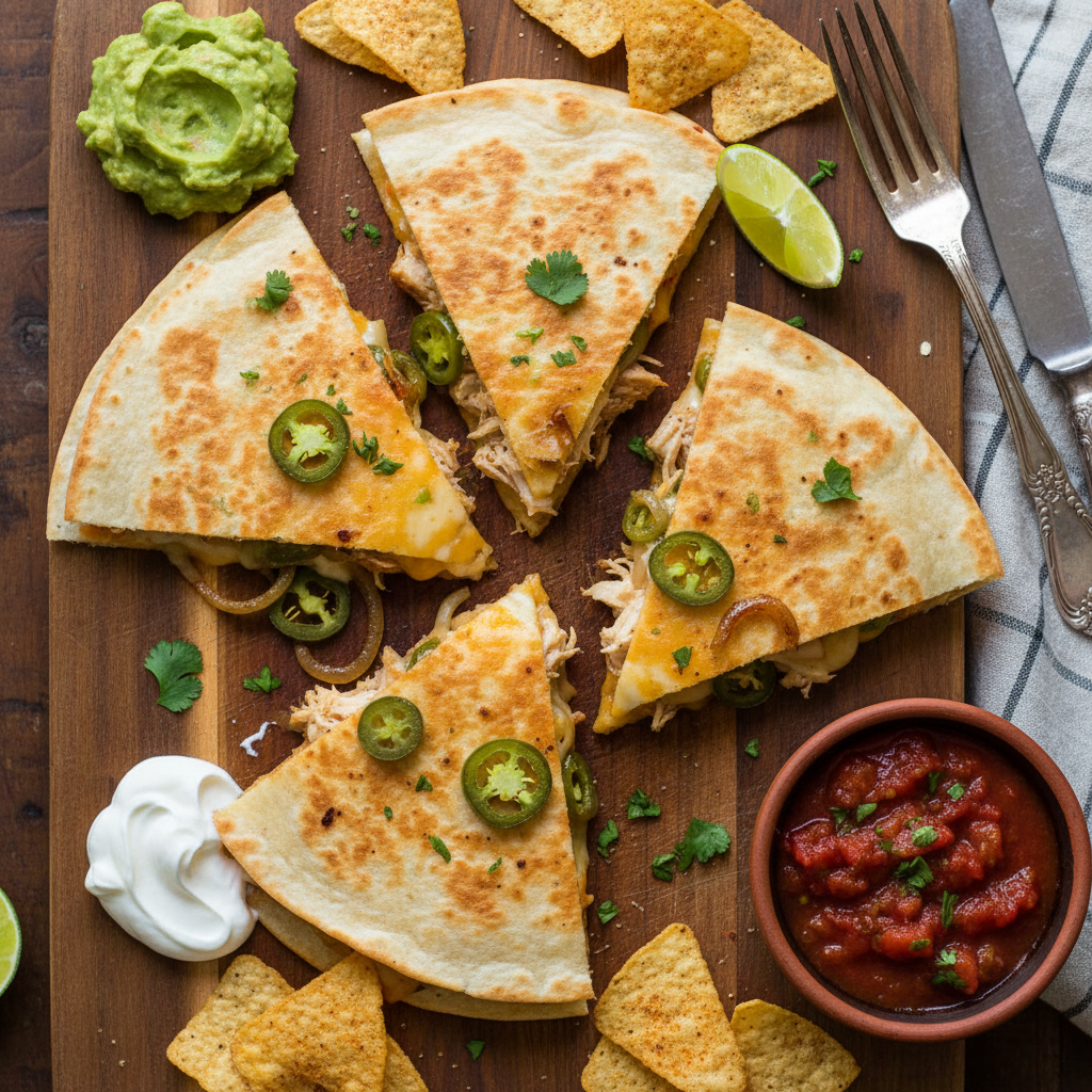 Tex-Mex Chicken Quesadilla