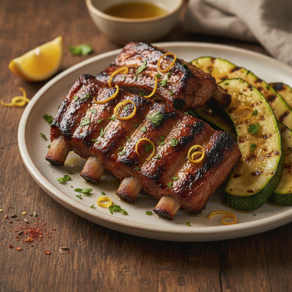 Grilled Pork Ribs (Keto)
