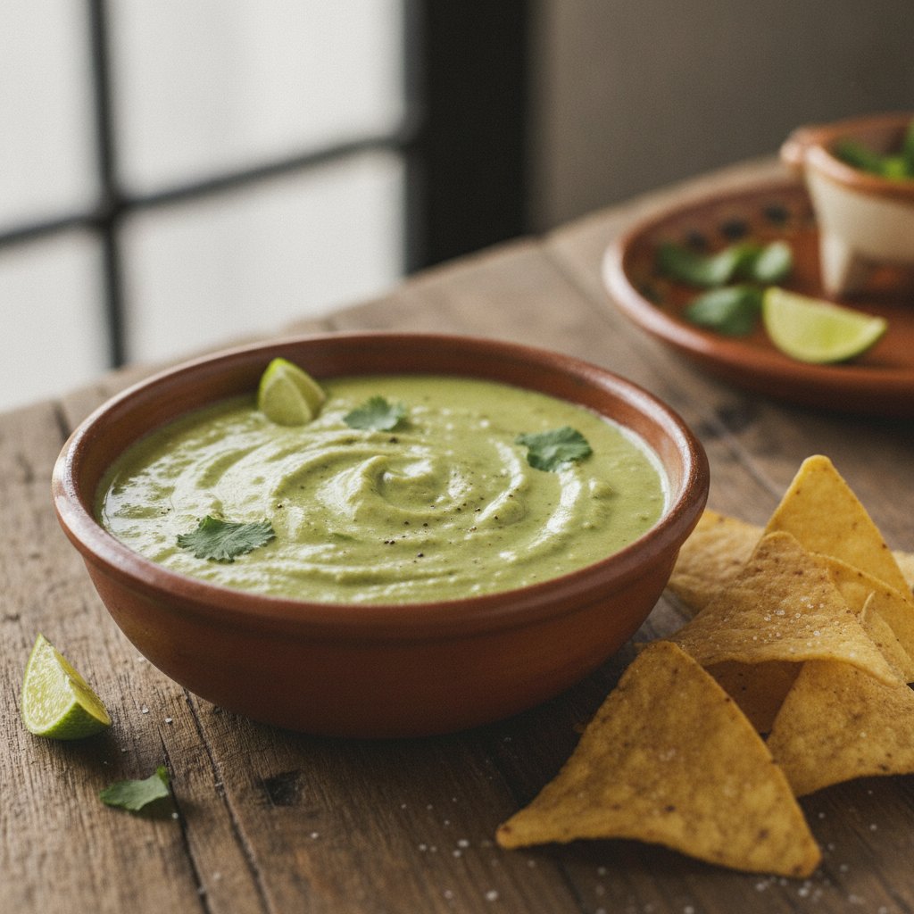 Green Tomatillo Sauce Dip