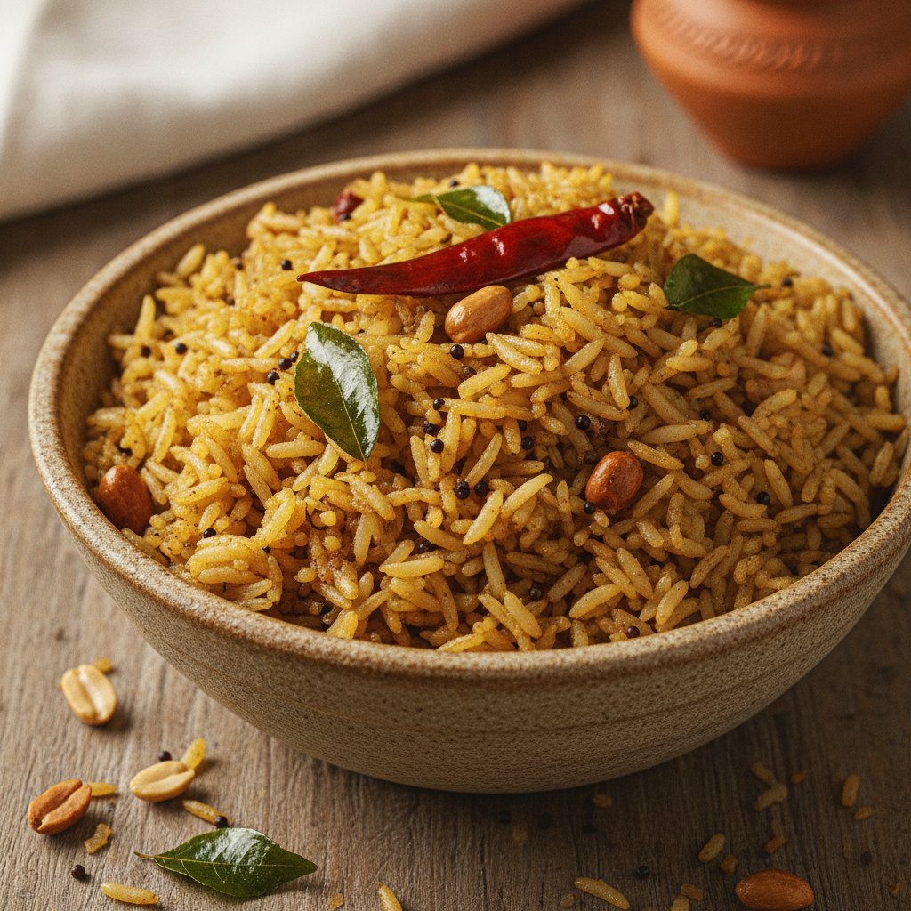 Tangy Tamarind Rice (Gluten-Free)