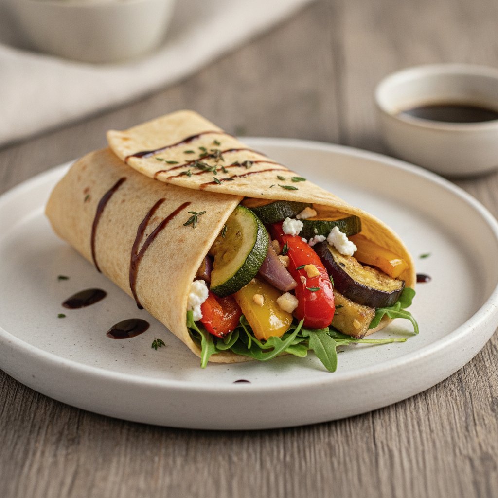 Roasted Vegetable Wrap