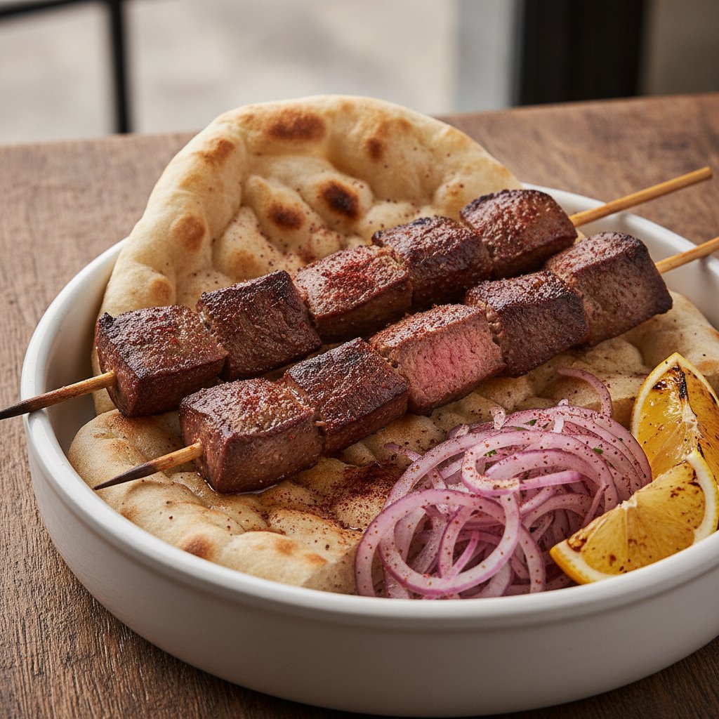 Grilled Liver Skewers