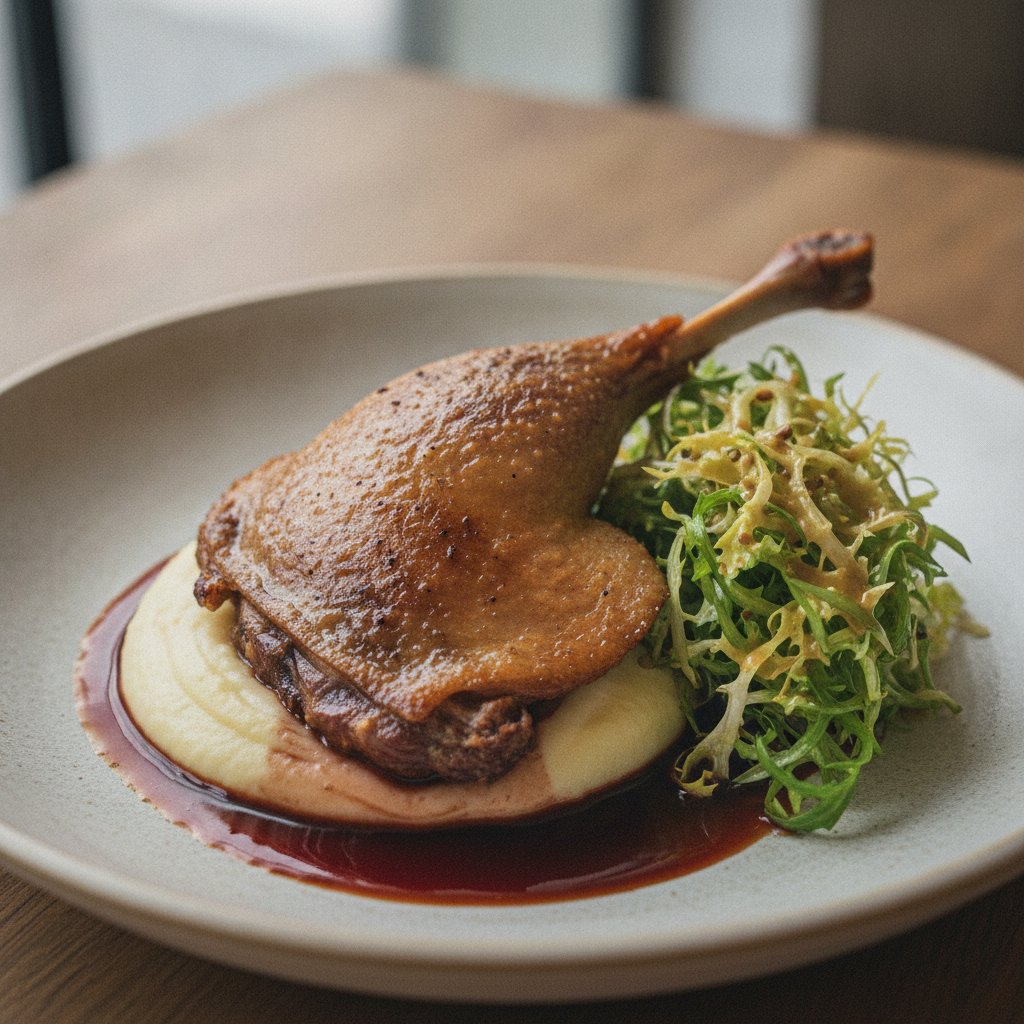 Crispy Duck Leg (Low-Chol)