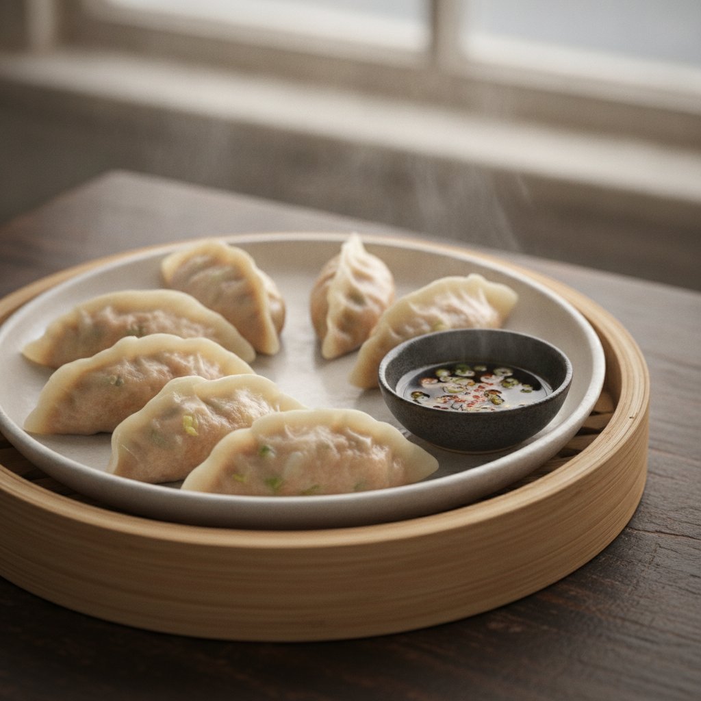Steamed Meat Dumplings (Low-Calorie)