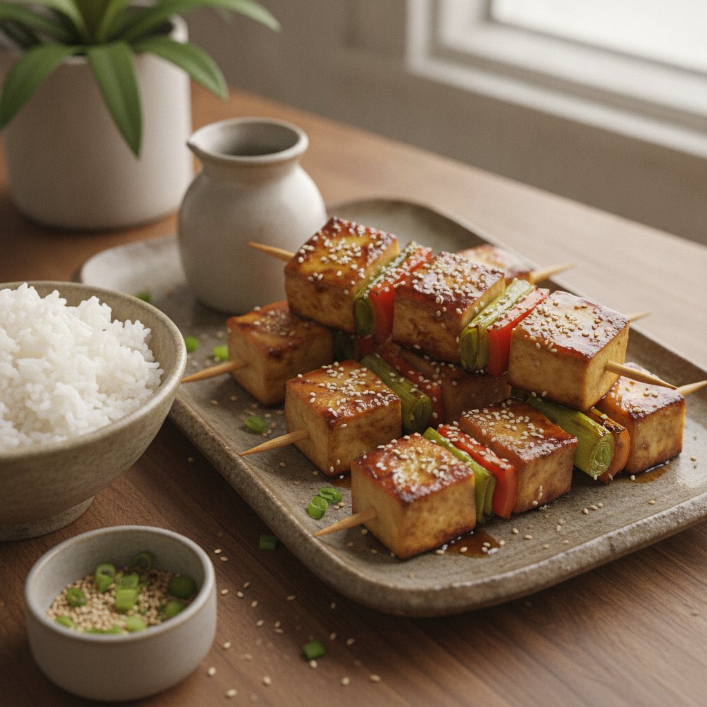 Grilled Tofu Skewers