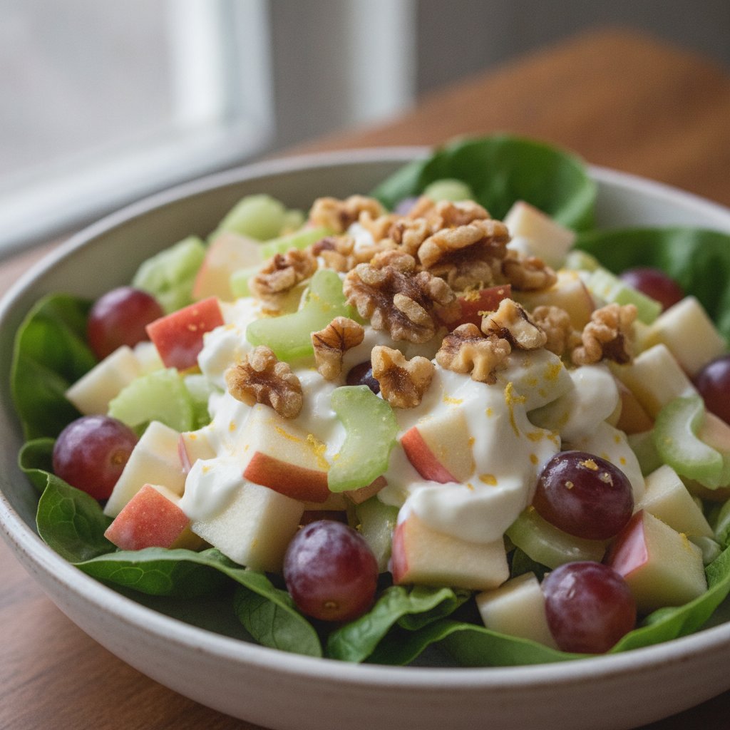 Classic Waldorf Salad (Low-Chol)