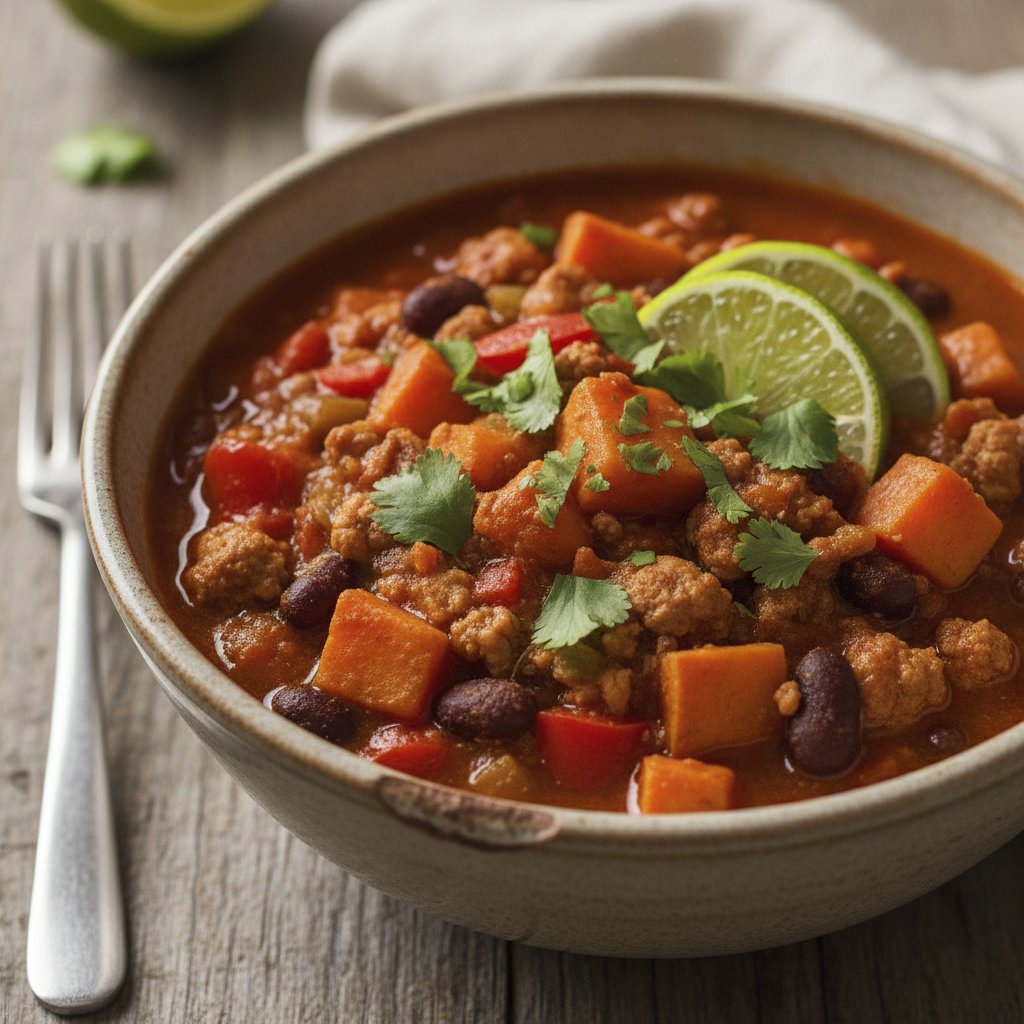 Turkey and Sweet Potato Chili
