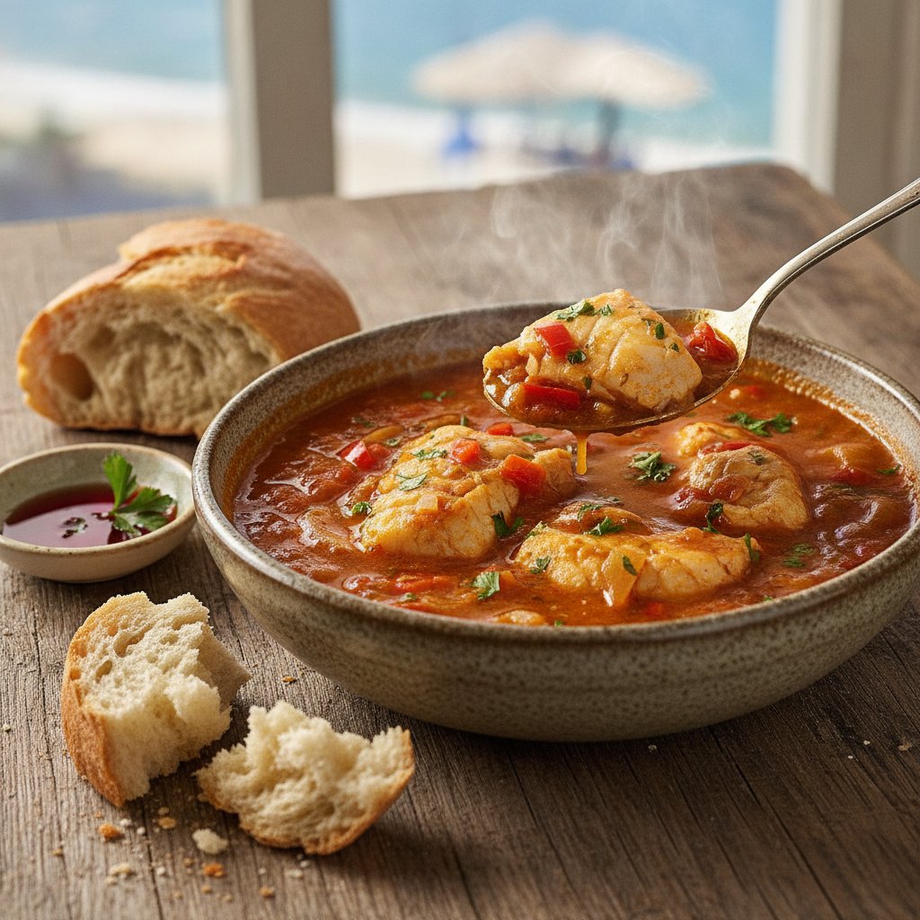 Fish Stew with Peppers