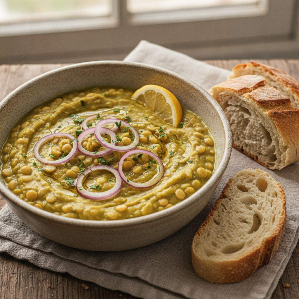 Split Pea Stew with Onions