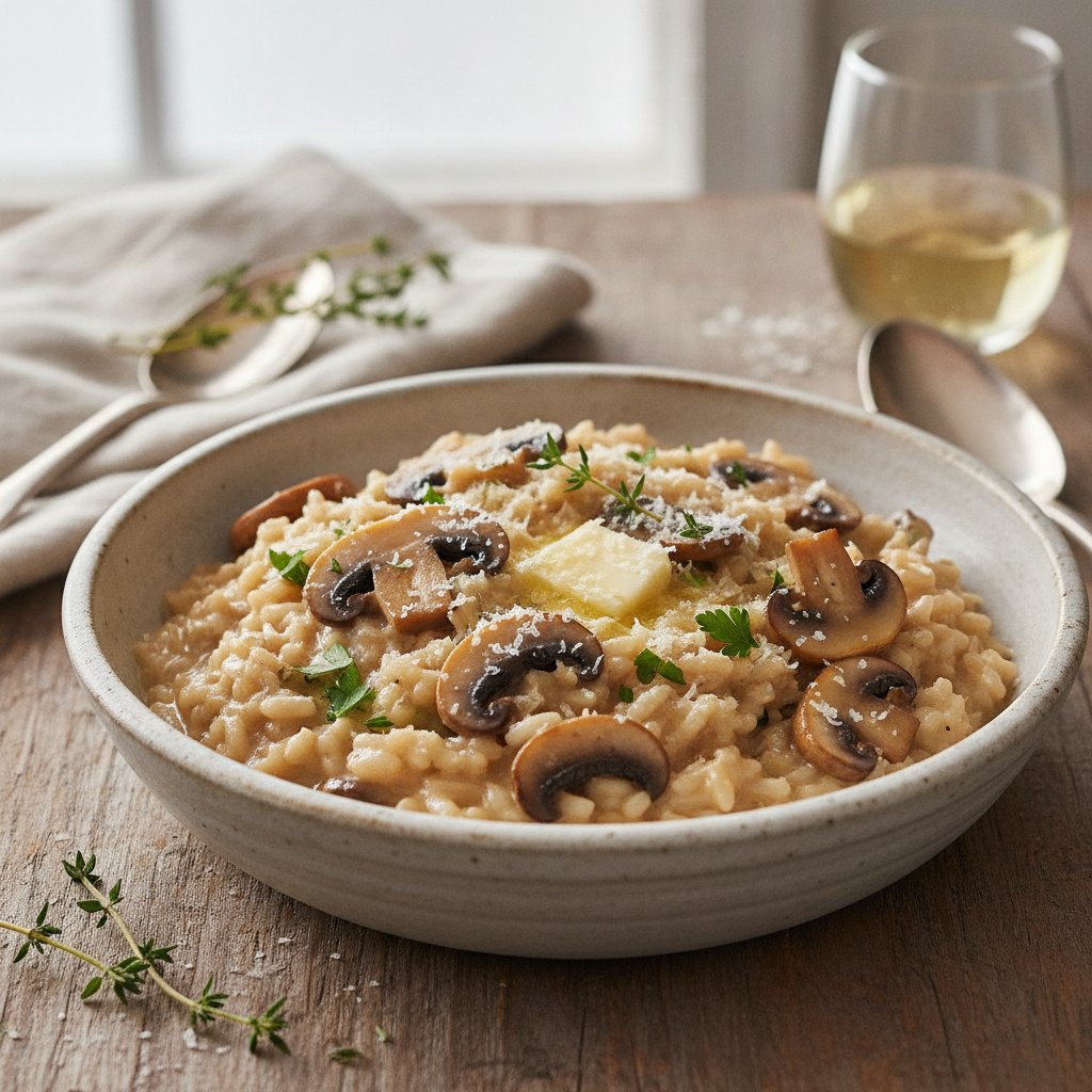 Creamy Mushroom Rice