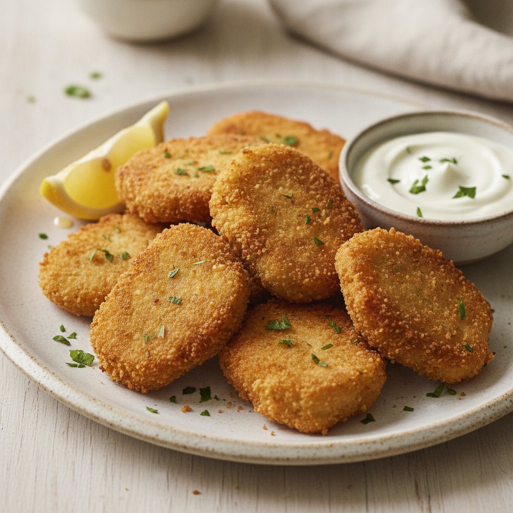 Fried Cod Fritters (Low-Calorie)