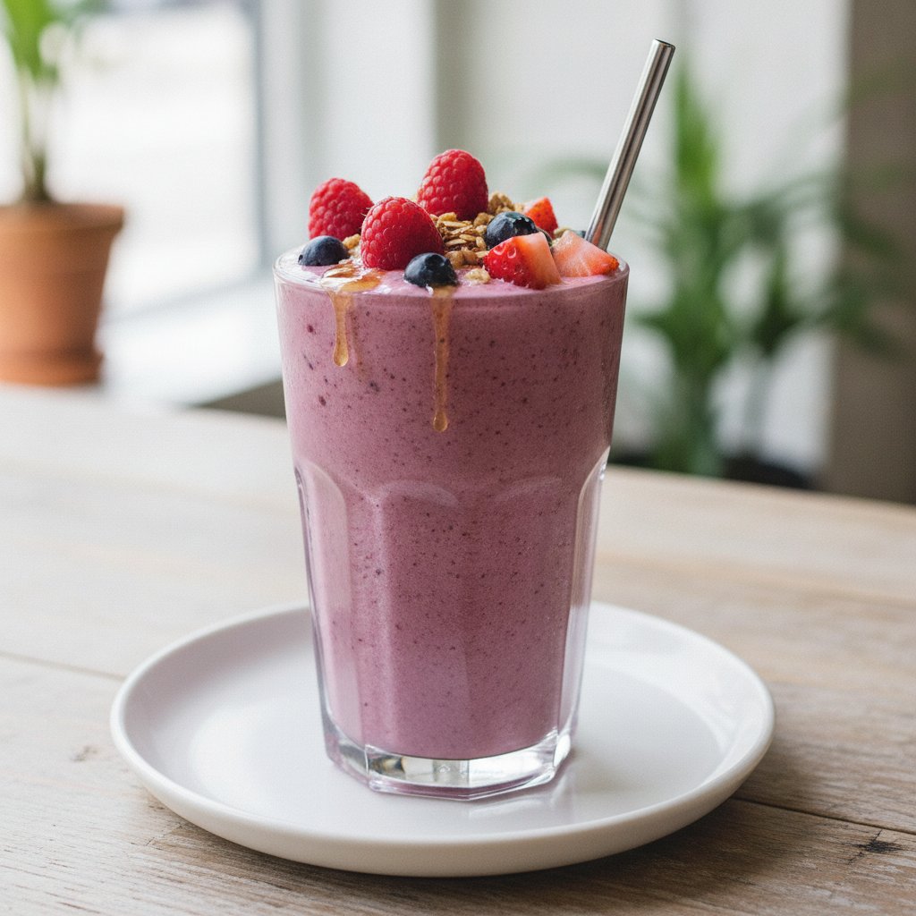 Mixed Berry Yogurt Smoothie