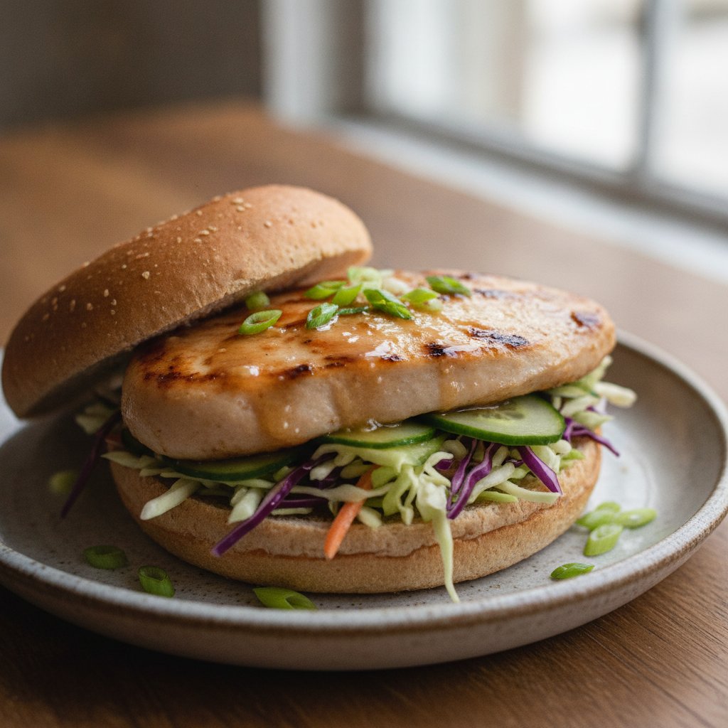 Japanese Teriyaki Chicken Burger (GLP-1)