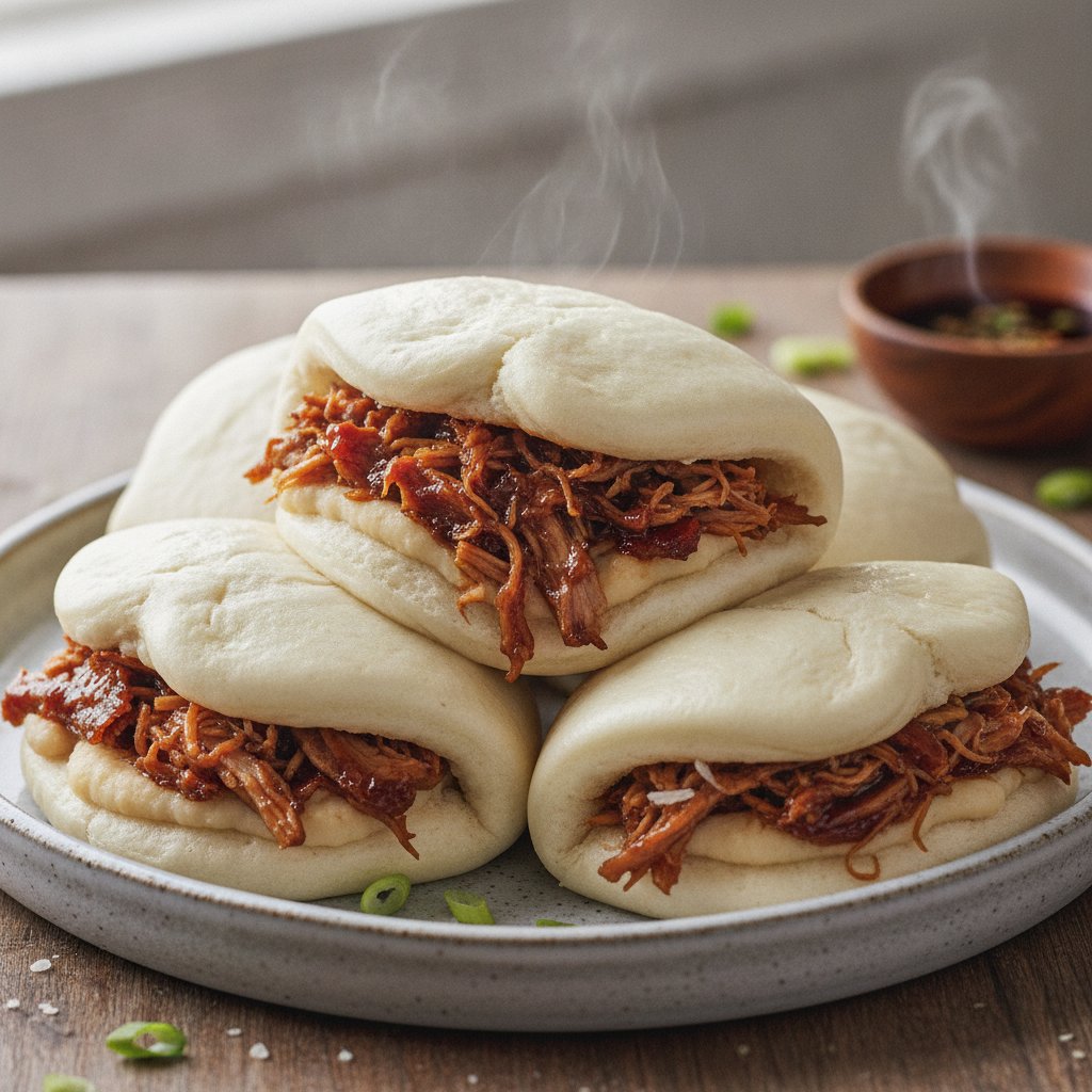 Barbecue Pork Buns (High-Protein)