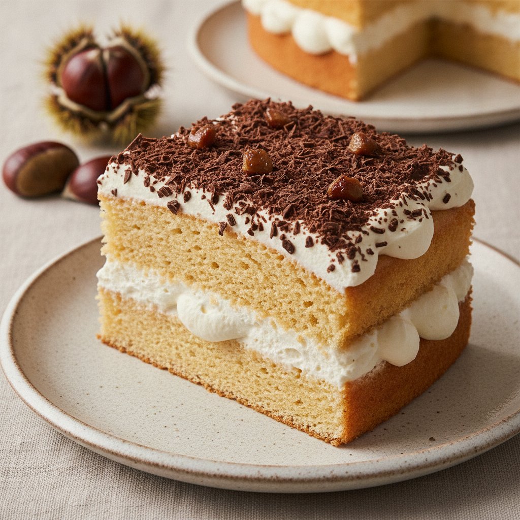 Chestnut Cream Cake