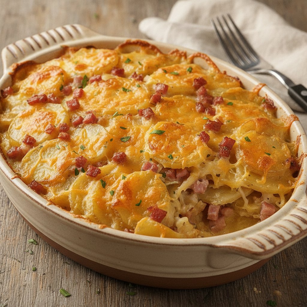 Ham and Scalloped Potatoes