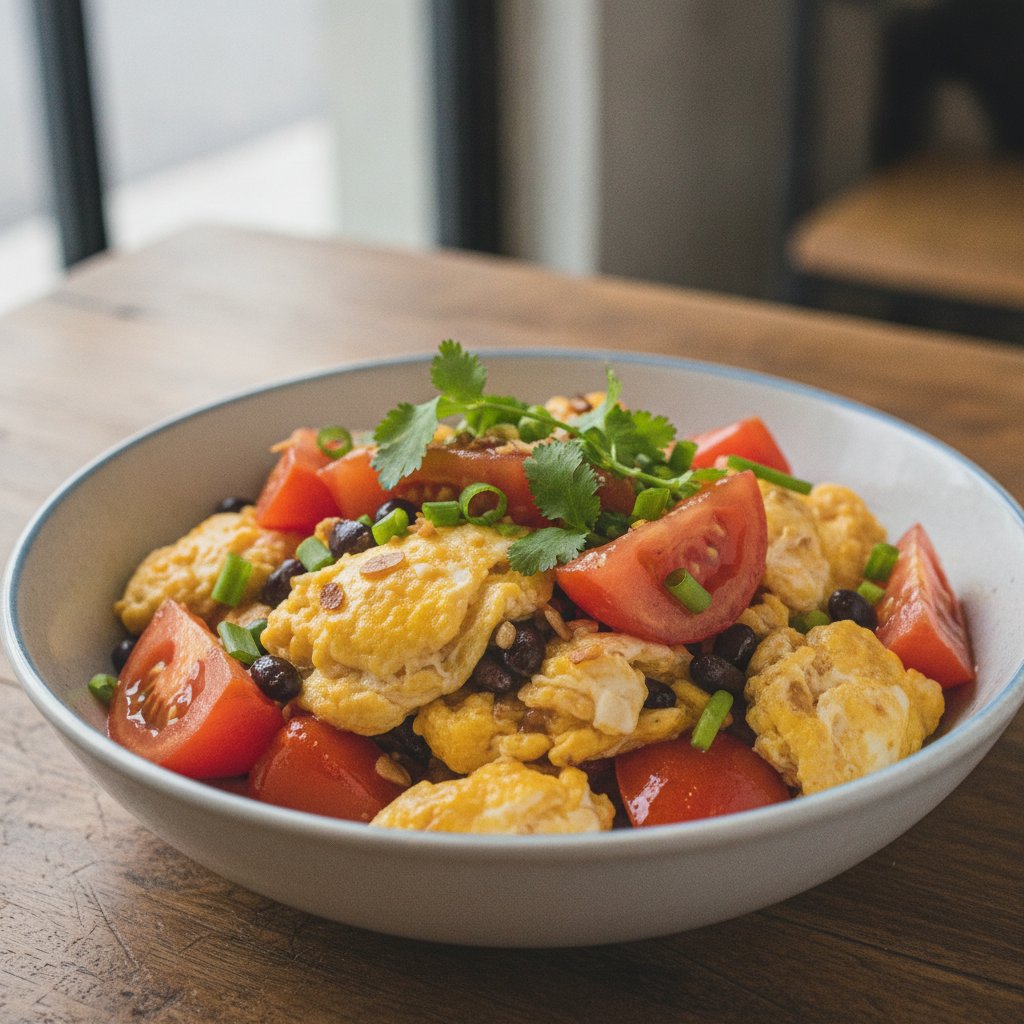 Stir Fried Eggs With Tomato (High-Protein)