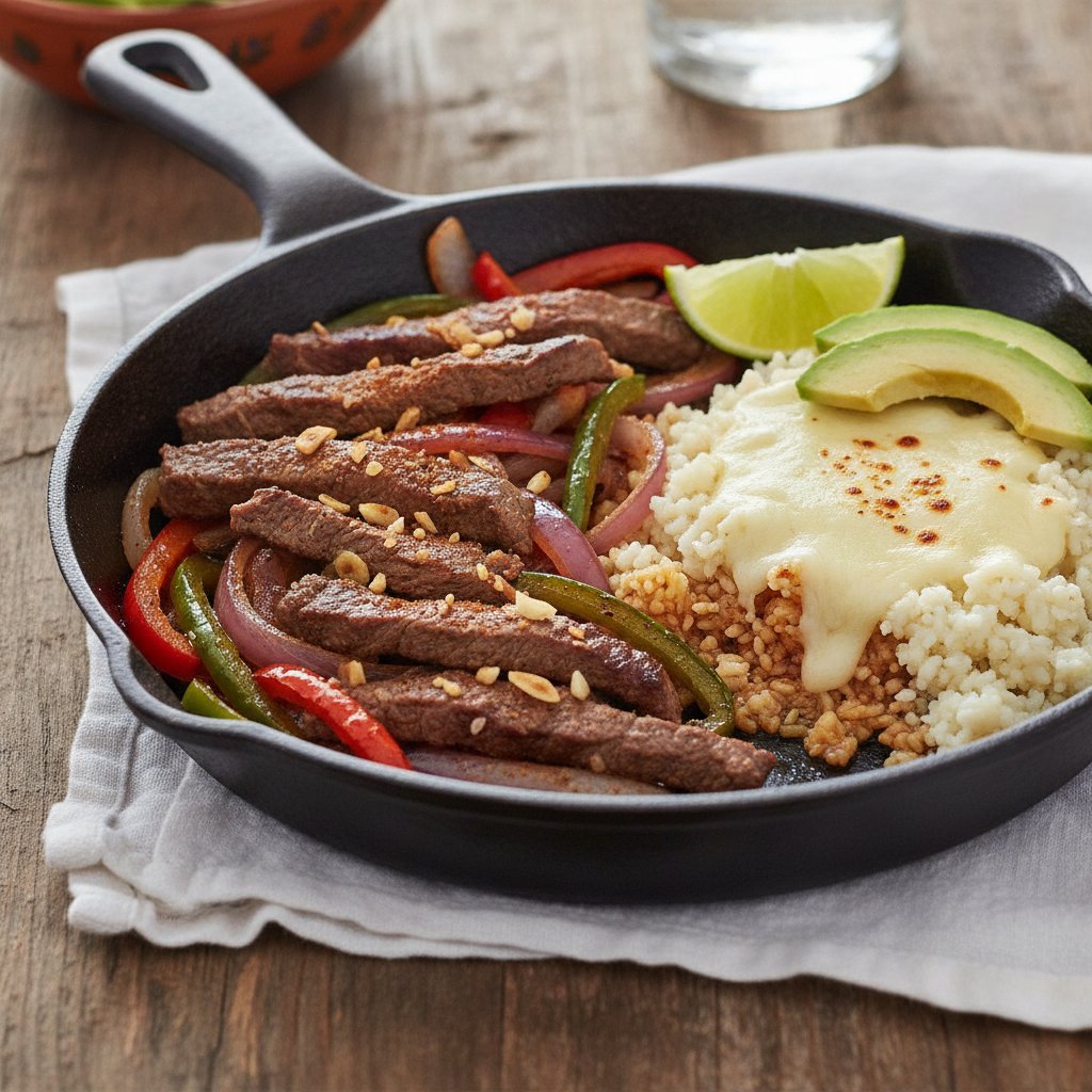 Sizzling Steak and Onions (Keto)