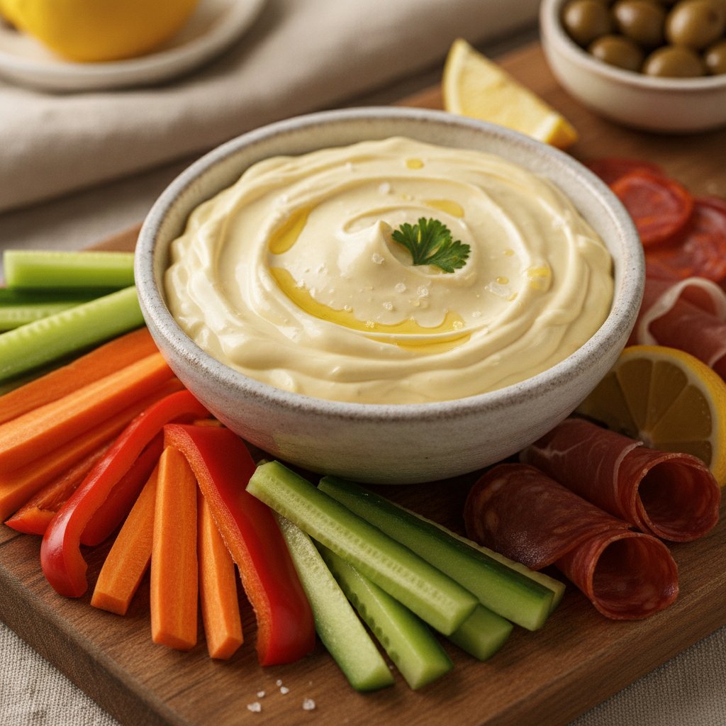 Garlic Mayonnaise Dip (Keto)