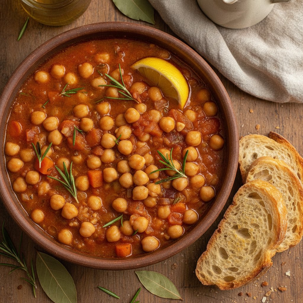 Chickpea Stew with Rosemary