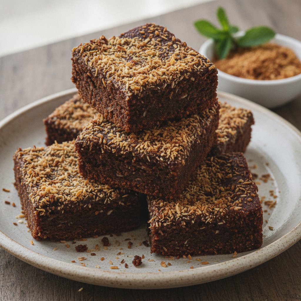 Coconut Milk Fudge Bars