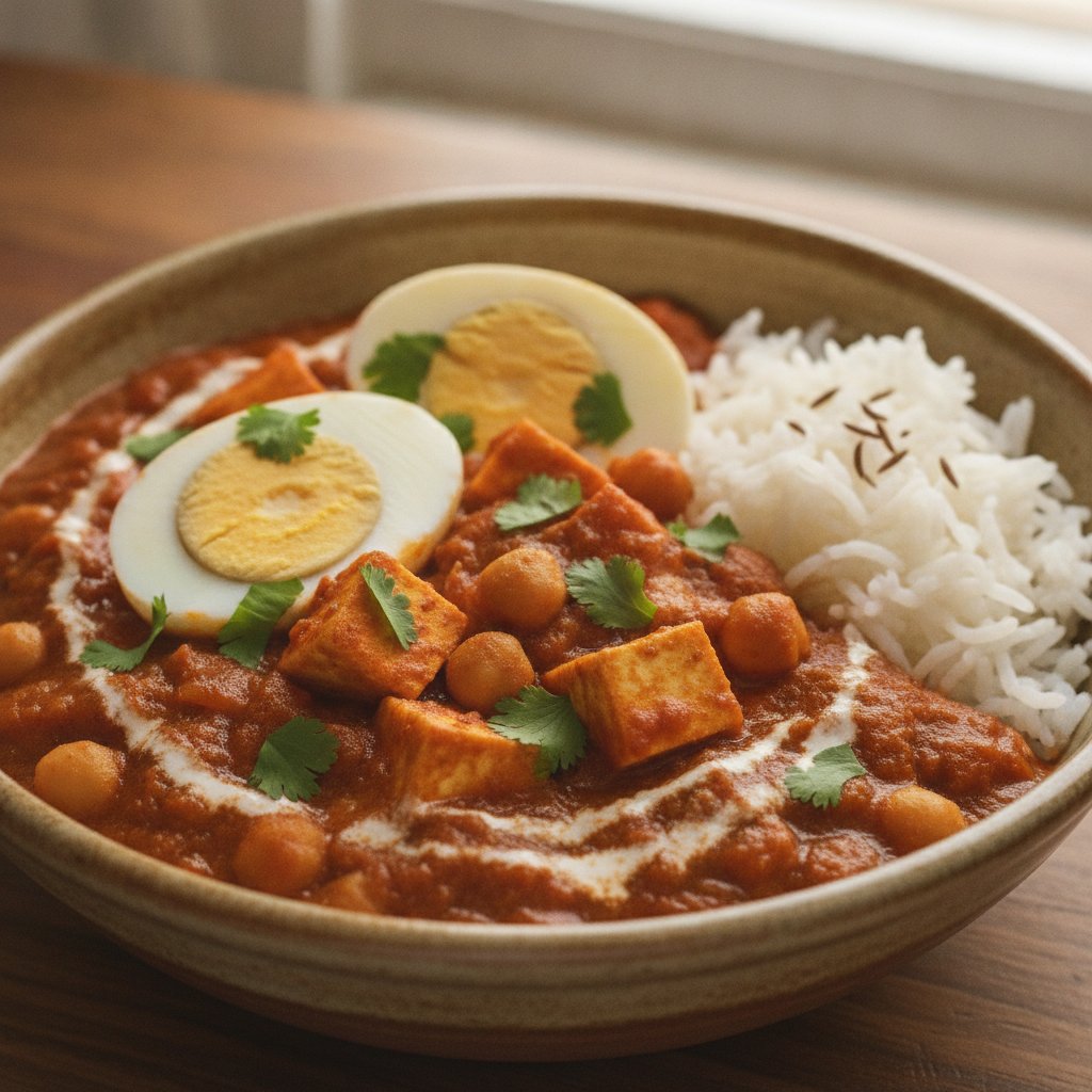 Egg Curry in Tomato Sauce (High-Protein)