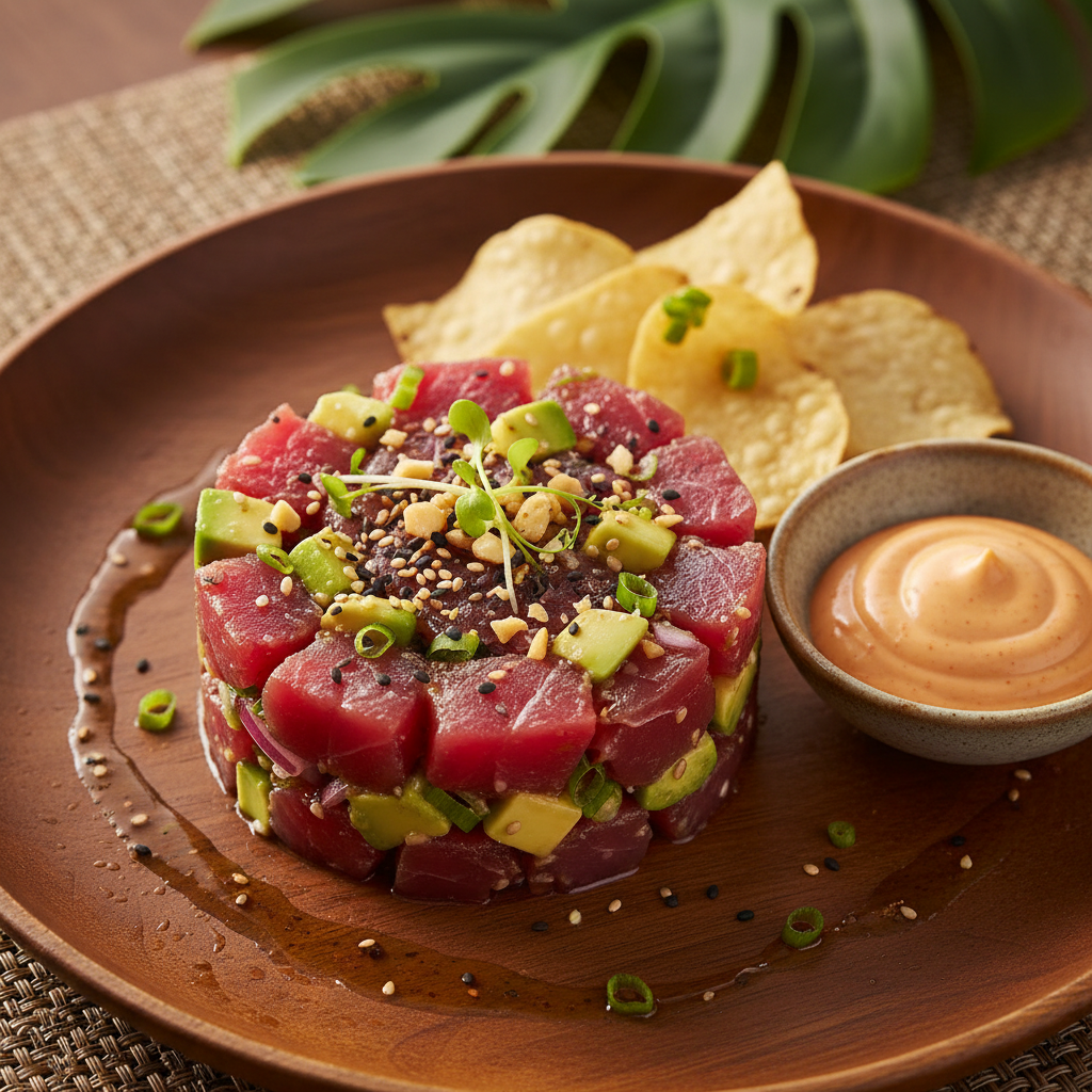 Hawaiian Ahi Tuna Tartare