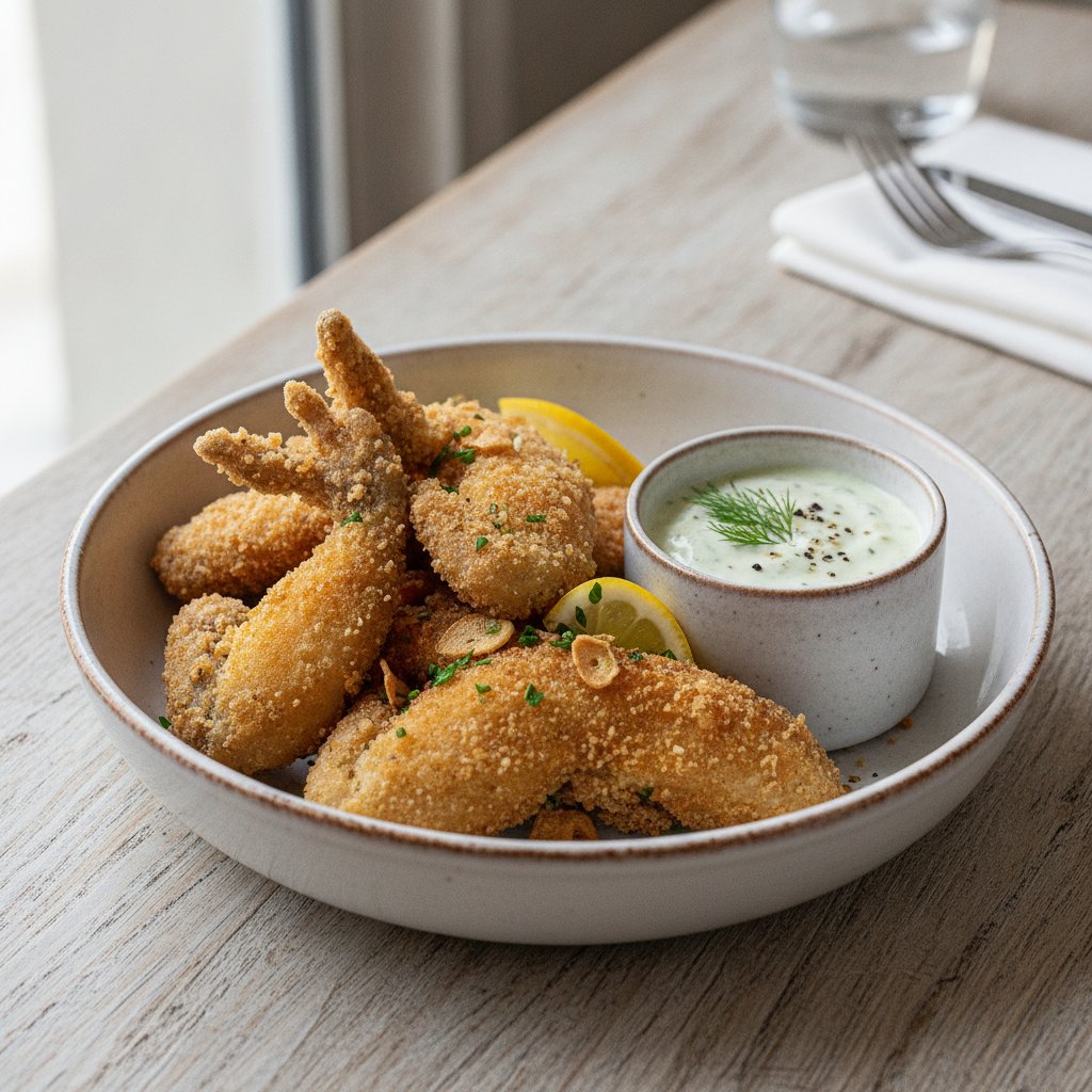 Fried Frog Legs (Low-Chol)