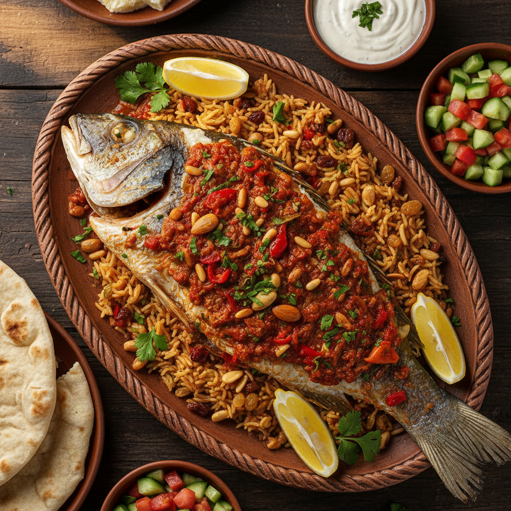 Fish Samakeh Harra Gaza
