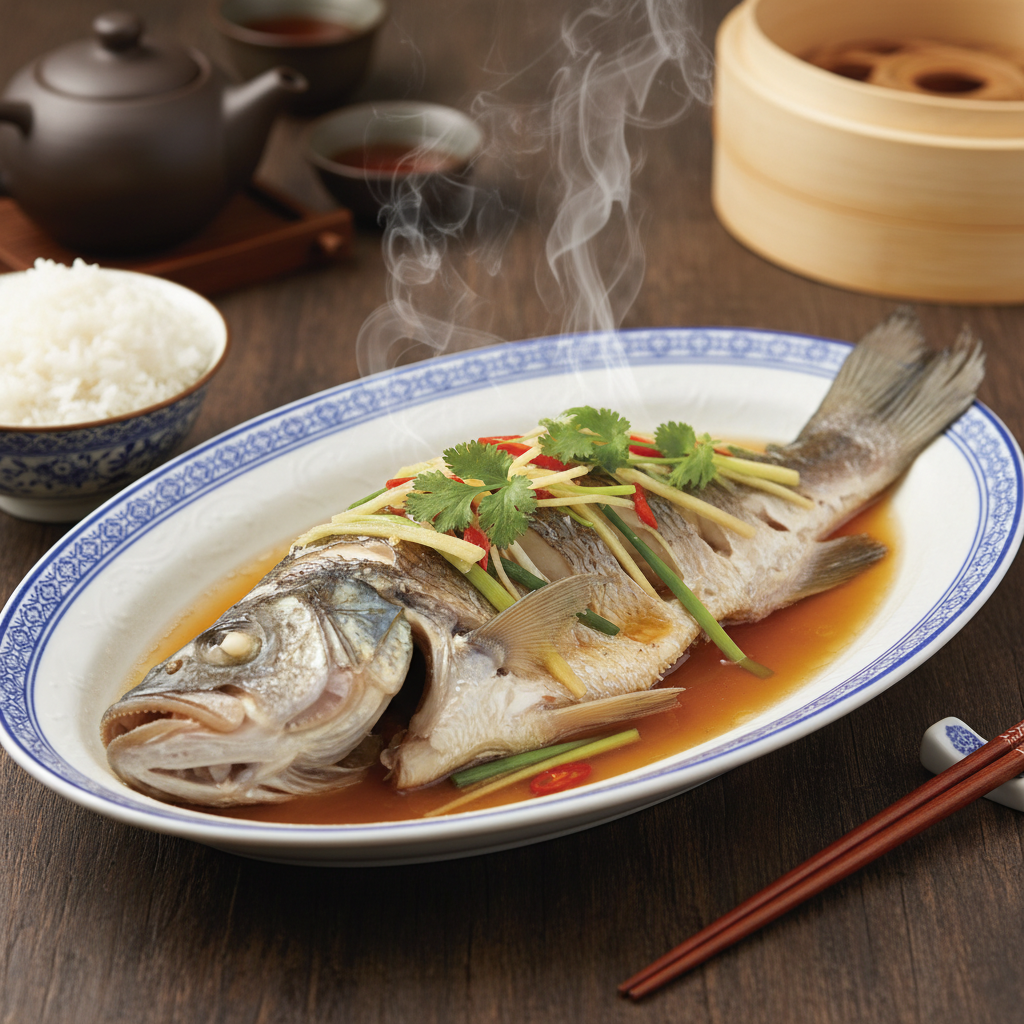 Cantonese Steamed Whole