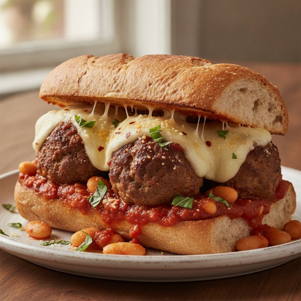 Meatball Sandwich (High-Protein)