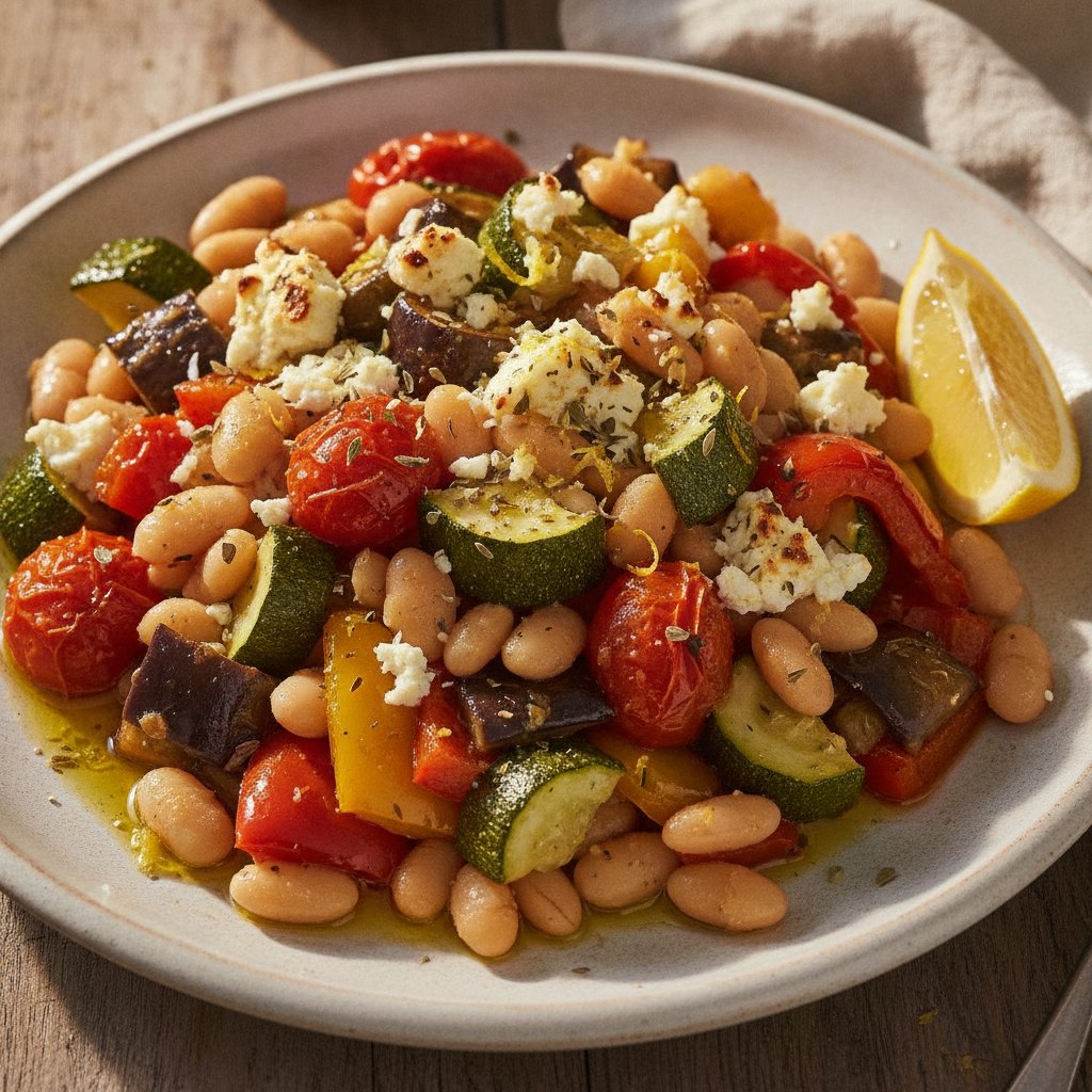 Baked Vegetable Medley with Olive Oil (GLP-1)