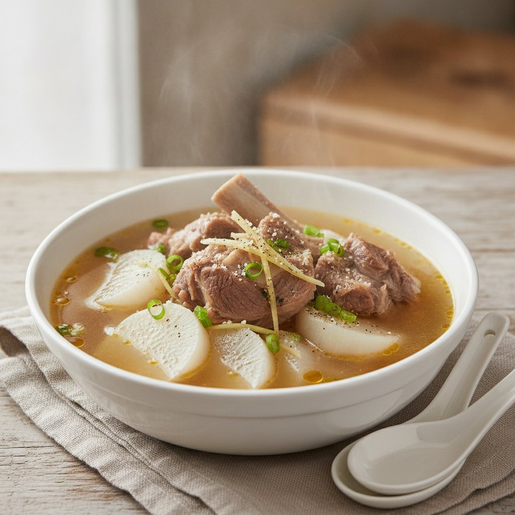Lamb and Radish Soup