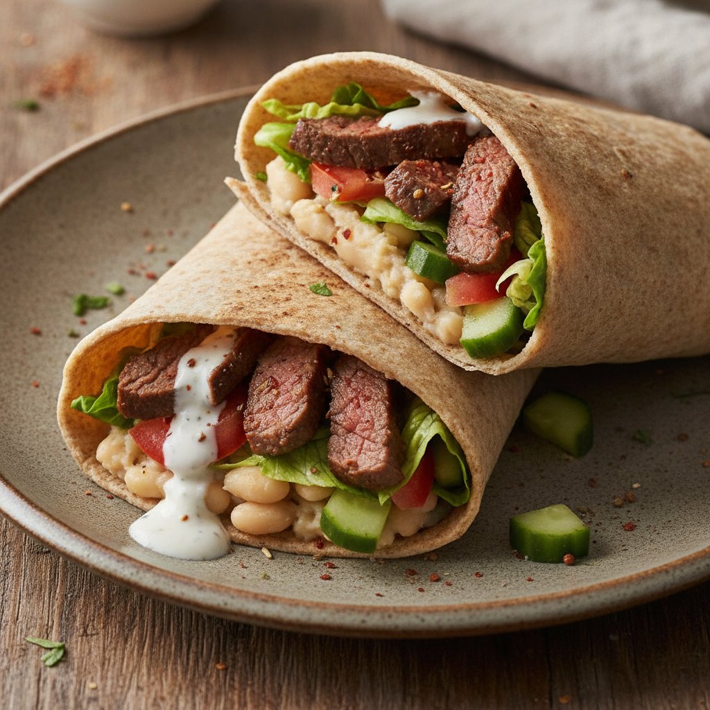 Spiced Beef Wrap (GLP-1)
