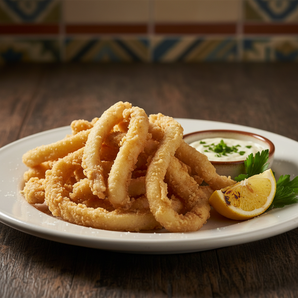Cantabrian Fried Squid Strips