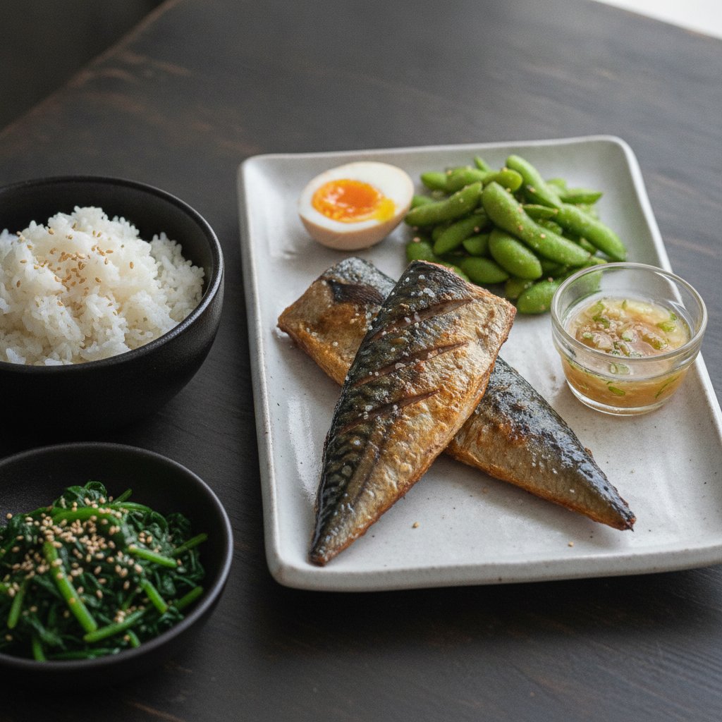 Grilled Salted Mackerel (High-Protein)