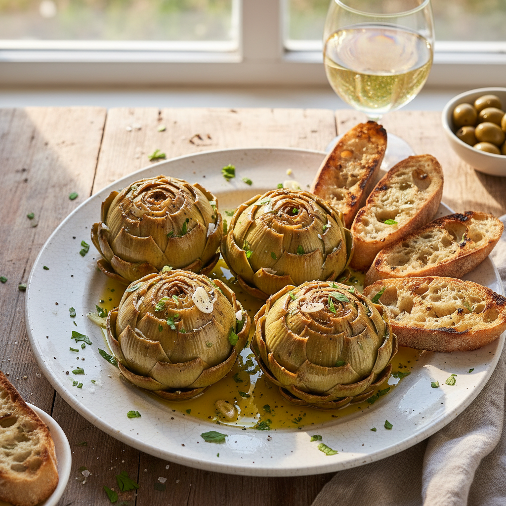 Carciofi alla Romana