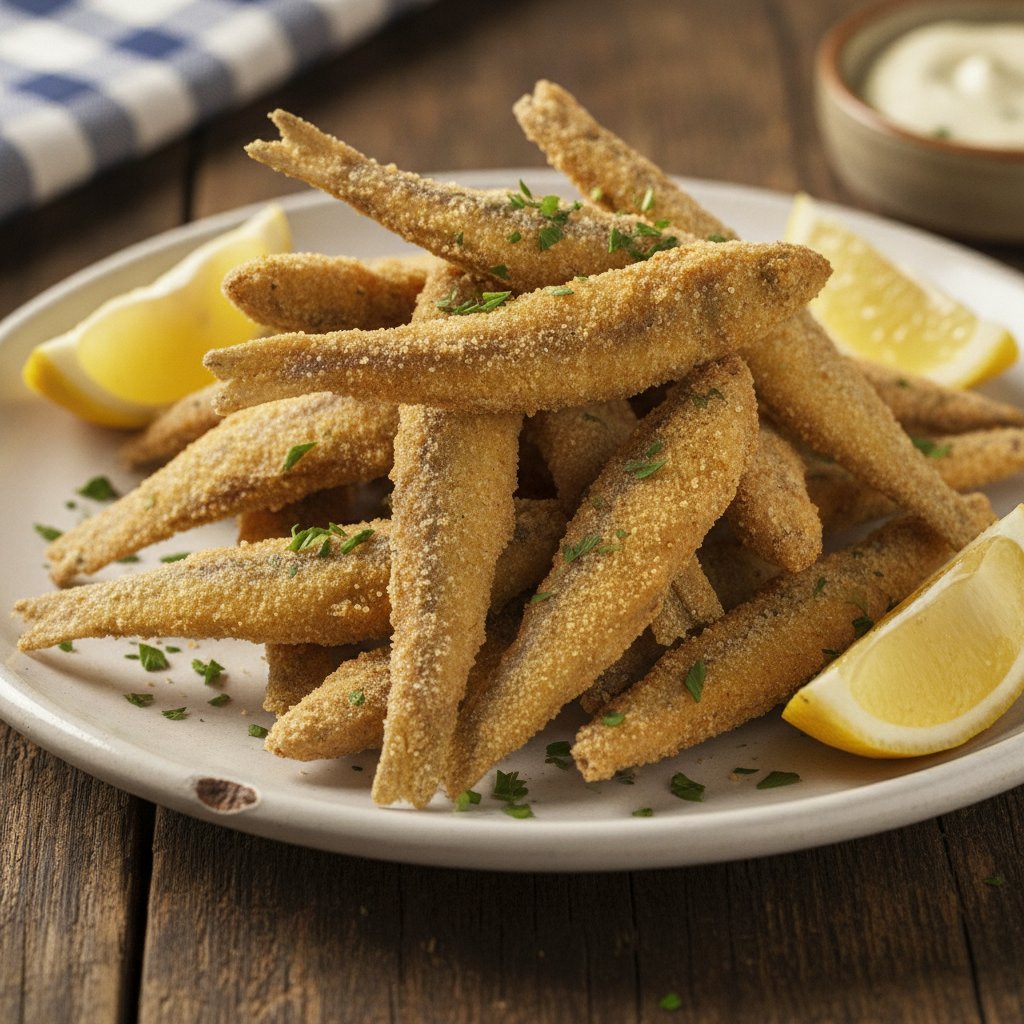 Crispy Fried Anchovies
