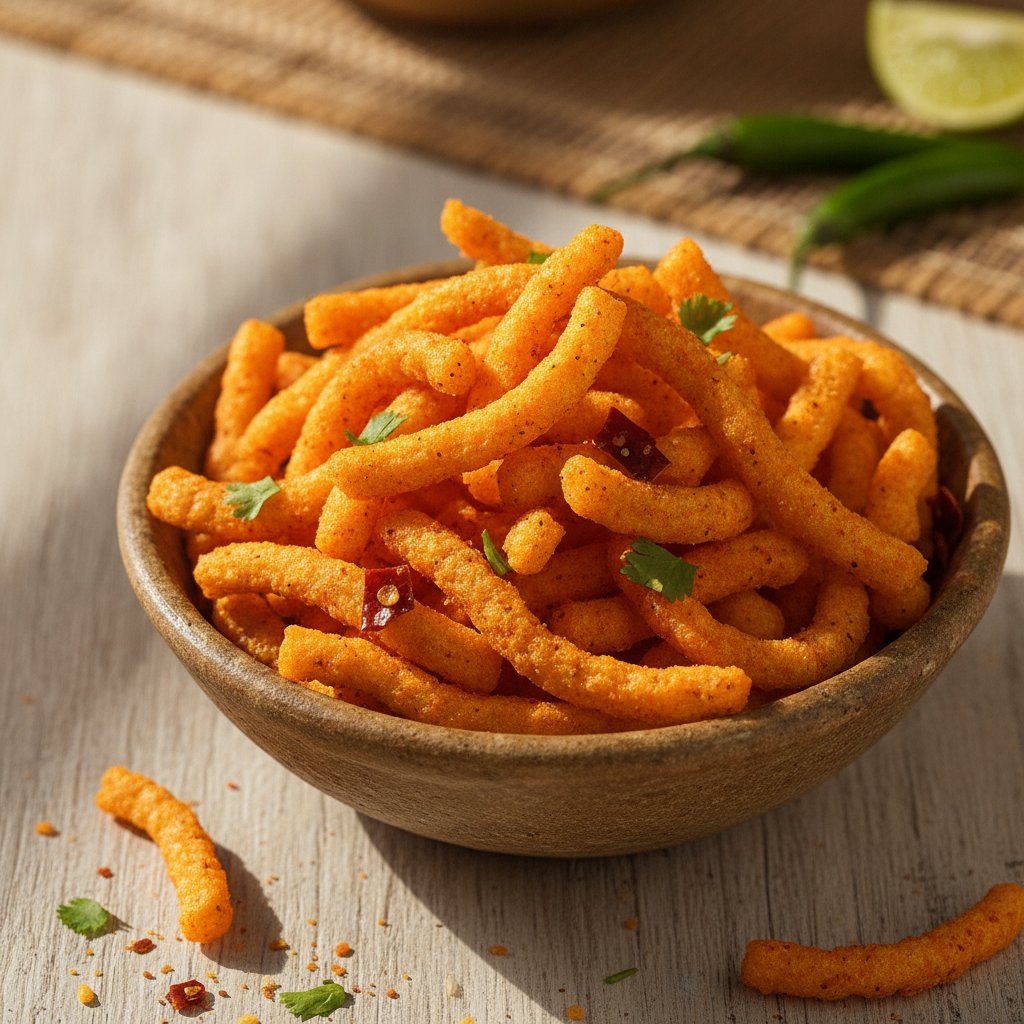 Kurkure (Spicy Crunchy Corn Puffs)