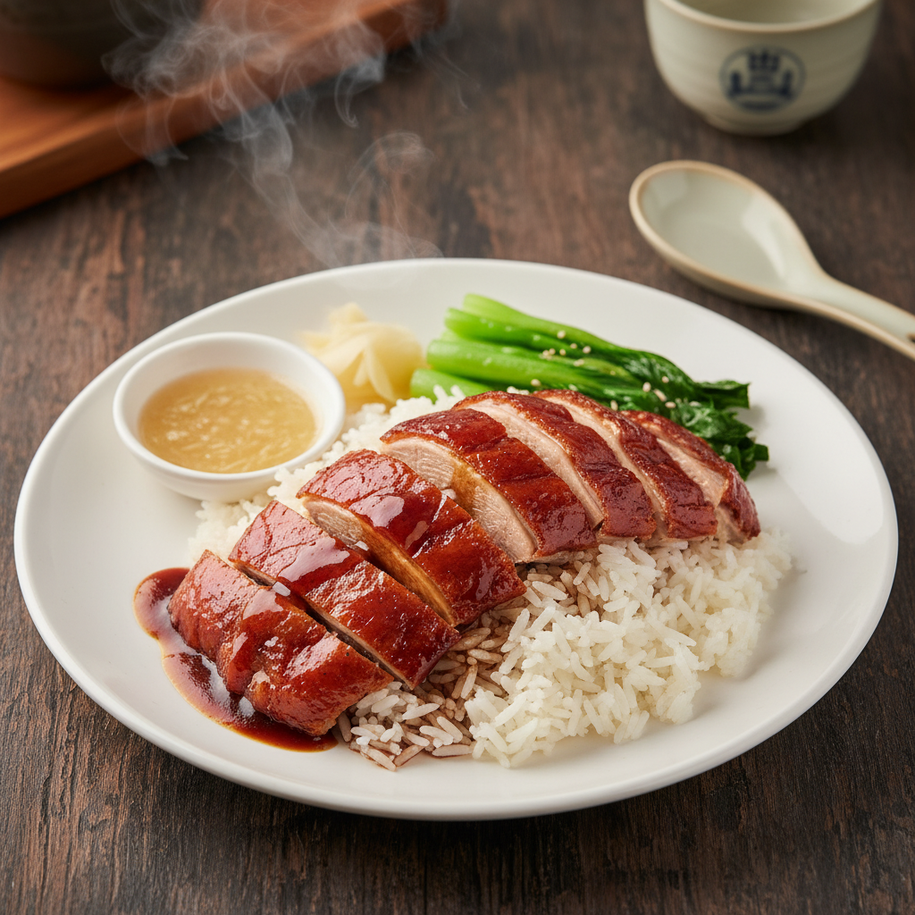 Cantonese Roast Duck Rice