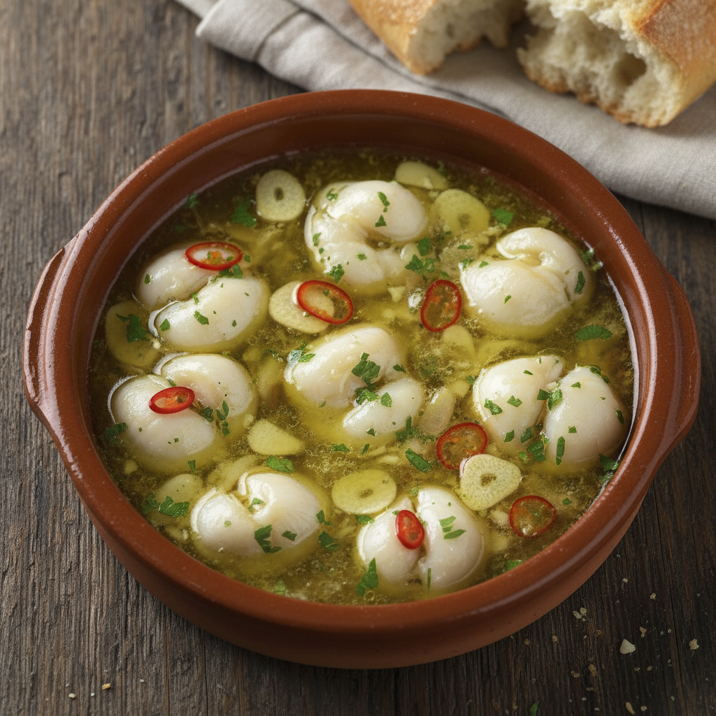 Hake Cheeks Pil Pil