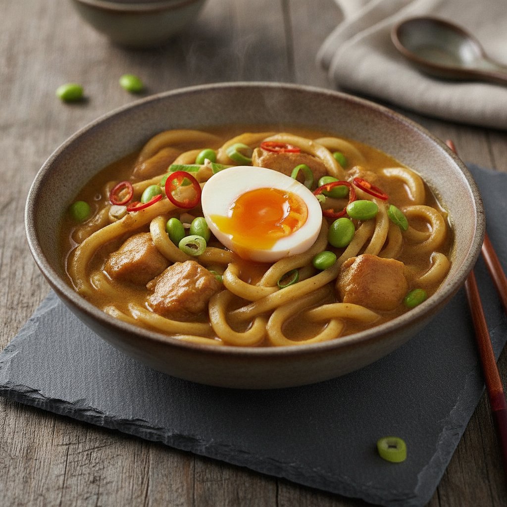 Curry Udon Noodles (High-Protein)