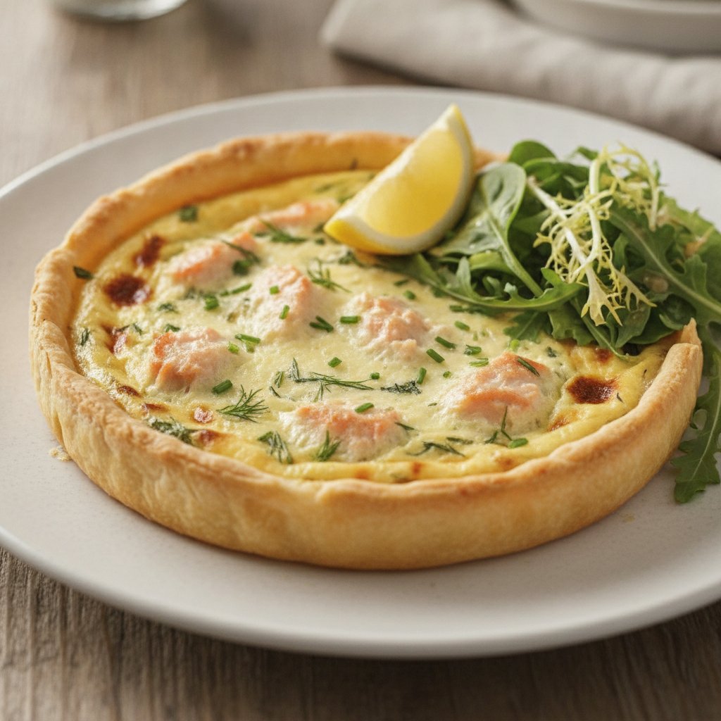 Trout and Herb Tart