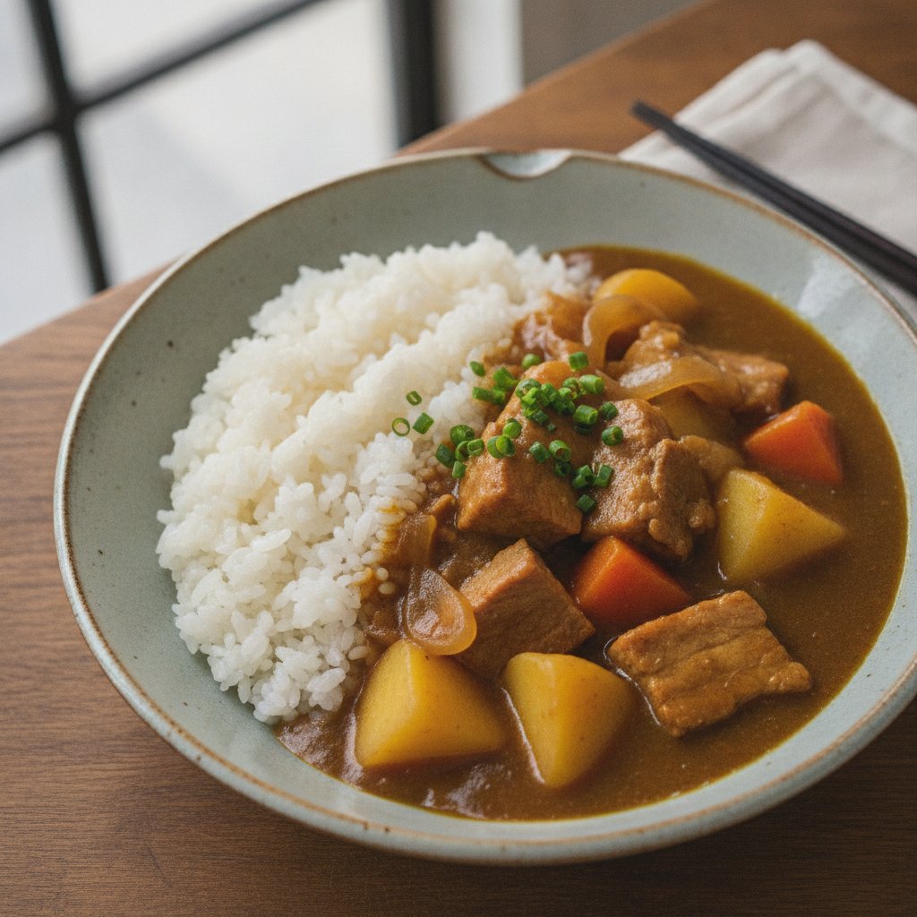 Curry Rice with Pork