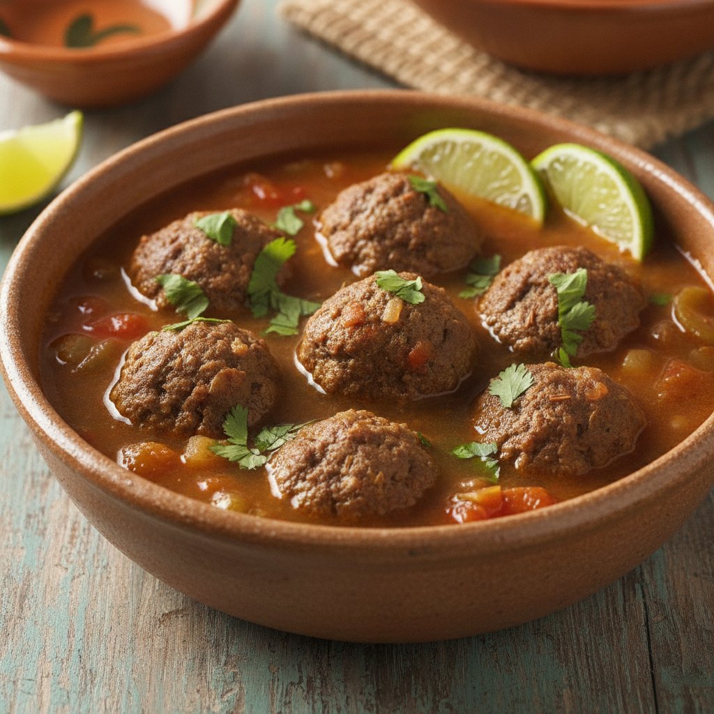 Meatball Soup (No-Chop)