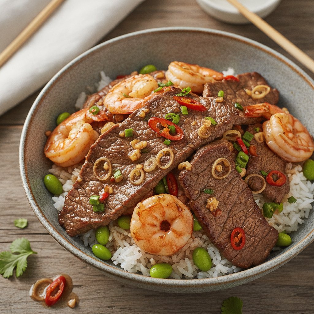 Lemongrass Beef Stir Fry (High-Protein)