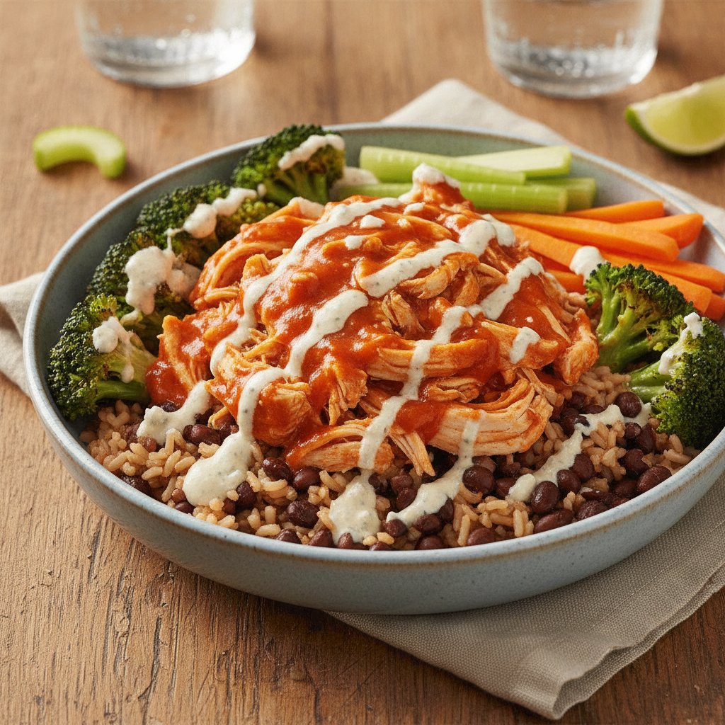 Buffalo Chicken Bowl (High-Protein)